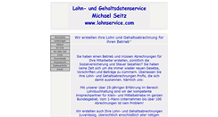 Desktop Screenshot of lohnservice.com