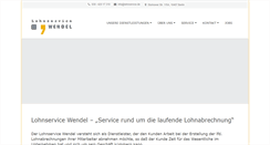 Desktop Screenshot of lohnservice.de