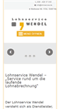 Mobile Screenshot of lohnservice.de