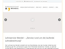 Tablet Screenshot of lohnservice.de